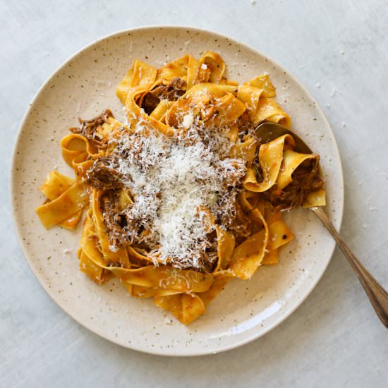 Short Rib Ragu - Recipe photo by Craving California