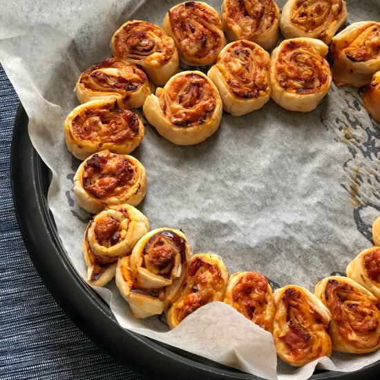 Easy pizza scrolls - Recipe photo by Once a Foodie