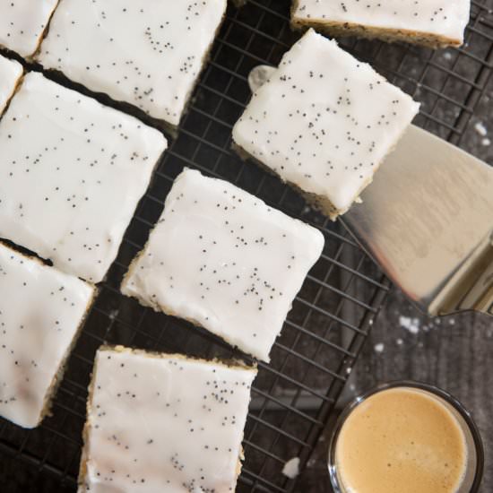 French Lemon Poppy Seed Cake - Recipe photo by foodandjourneys