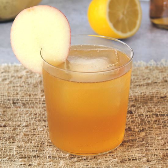 Spiced Apple Cider & Rum Cocktail - Recipe photo by Everyday Gourmet with Blakely