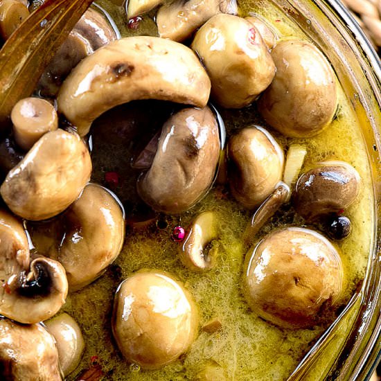 Russian Marinated Mushrooms - Recipe photo by Chefjar