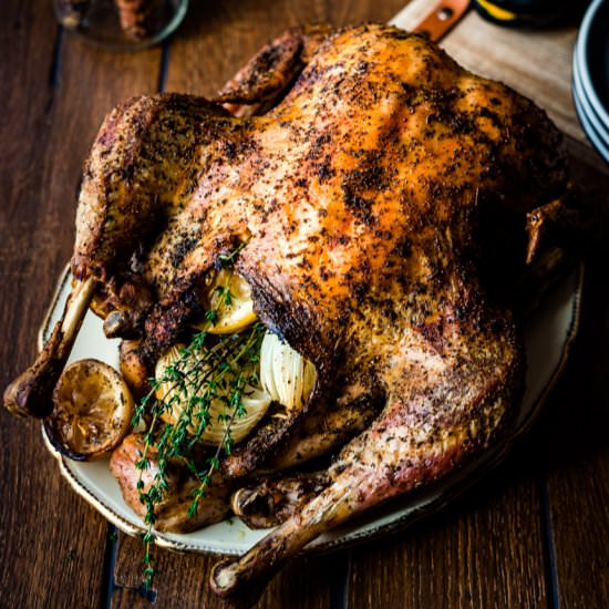 Oven Roasted Turkey Made Simply - Recipe photo by TheDeliciousSpoon