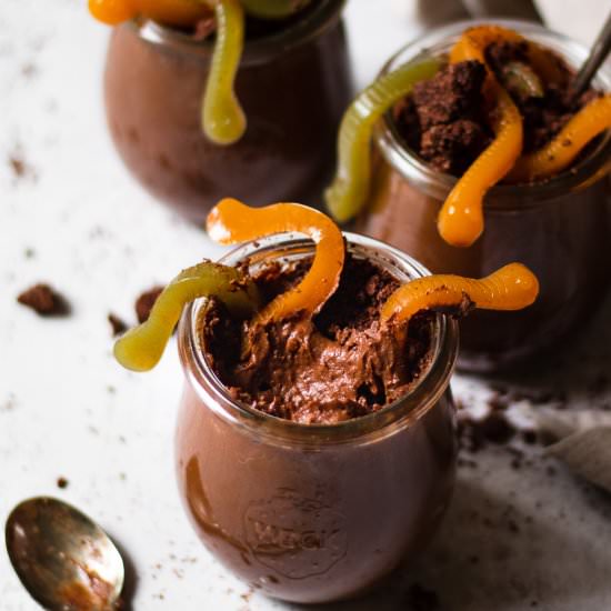 Healthy Dirt Pudding Cups - Recipe photo by thebananadiaries