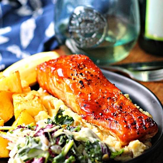 Air Fryer Salmon - Recipe photo by agoudalife