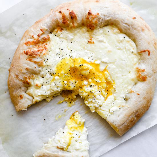 Khachapuri Pizza - Recipe photo by Craving California