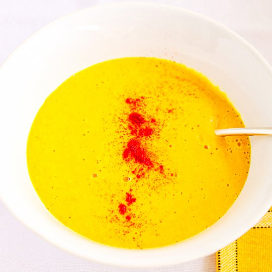 roasted corn & butternut soup - Recipe photo by FOOD HEAL