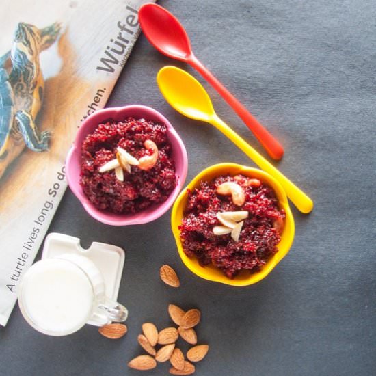 Beetroot Halwa Recipe - Recipe photo by Puja