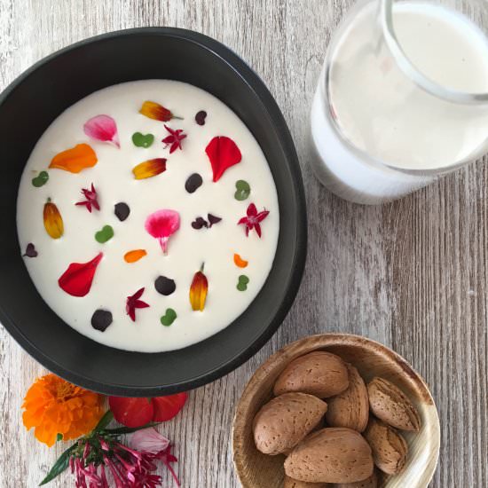 Marcona Almonds Ajo Blanco Recipe - Recipe photo by Nicola Fairbrother