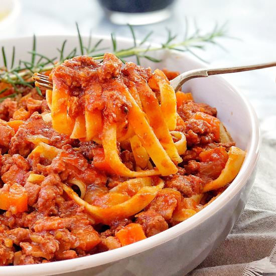 Quick Lamb Ragu - Recipe photo by chef not required