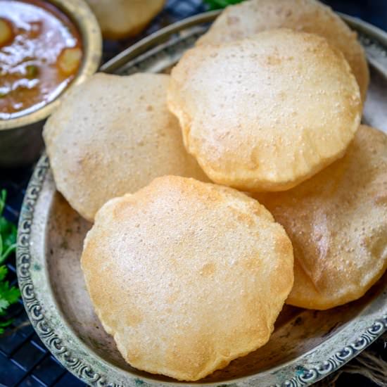 Perfect Poori Recipe - Recipe photo by Whiskaffair