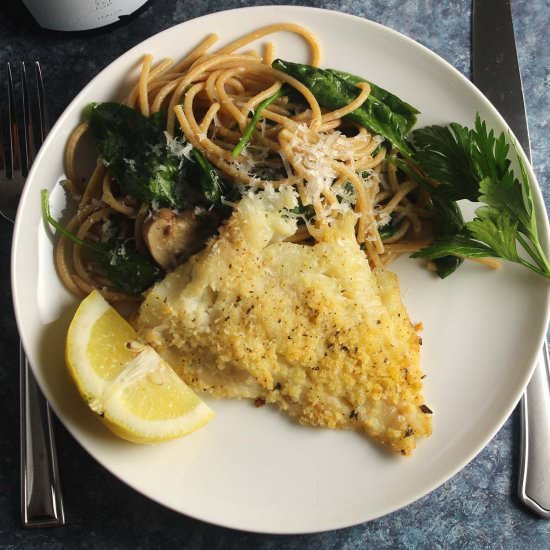Baked Haddock with Pasta - Recipe photo by Cooking Chat