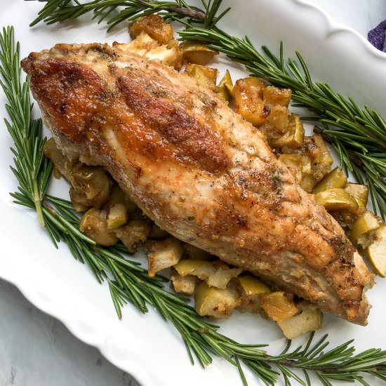 Pork Tenderloin with Apples - Recipe photo by thisfarmgirlcooks
