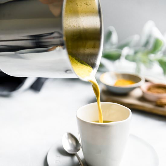 Golden Milk - Recipe photo by The Green Creator