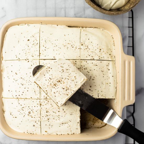 Vegan Pumpkin Cake & Cream Frosting - Recipe photo by TheVegan8