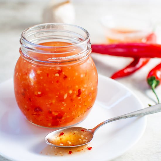 Sugar Free Sweet Chilli Sauce - Recipe photo by MySugarFreeKitchen