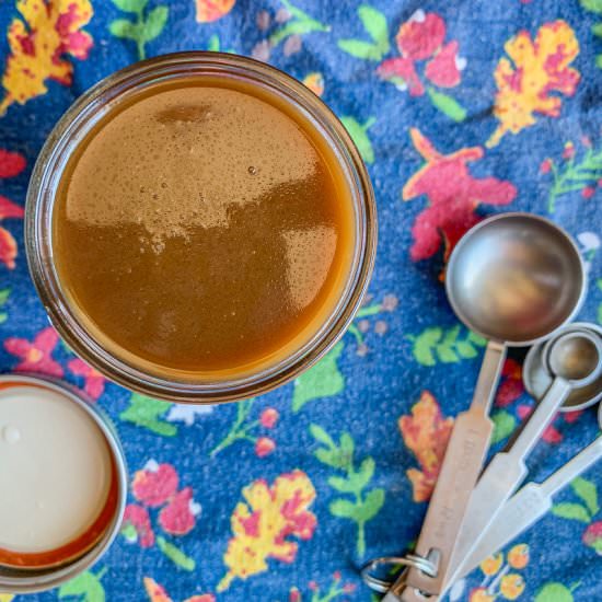 Salted Caramel Sauce - Recipe photo by HIldaskitchenblog