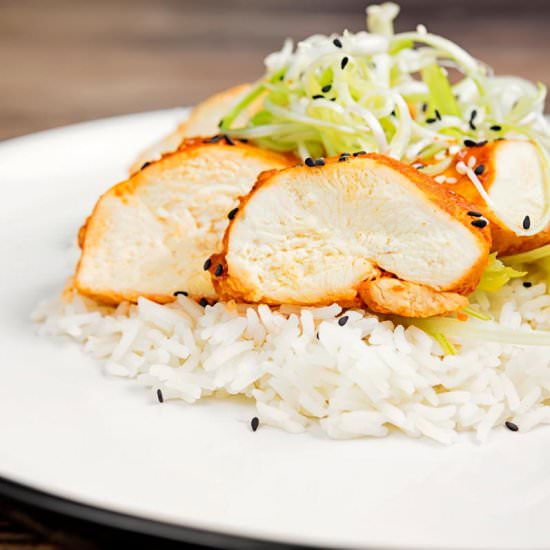 Korean Steamed Chicken Breast - Recipe photo by Brian Jones