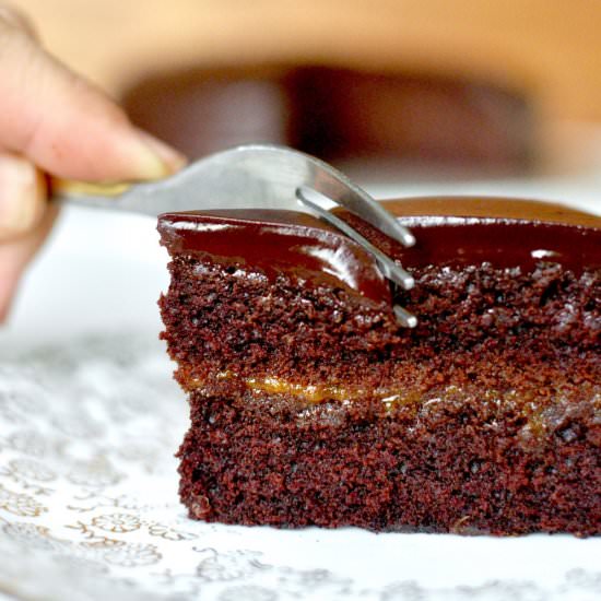 Vegan Sachertorte - Recipe photo by veganonboard