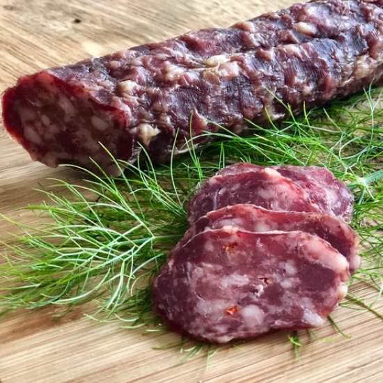 Spicy Cacciatore salami recipe - Recipe photo by benwilder