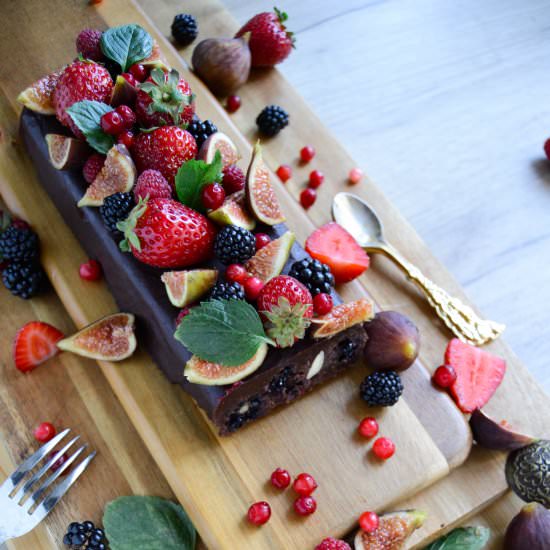 Vegan nuts and fruits fudge - Recipe photo by lipodve