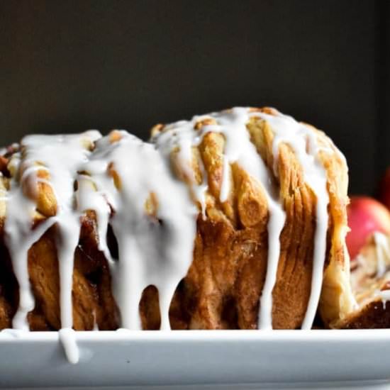 Apple Strudel Monkey Bread - Recipe photo by stressbaking