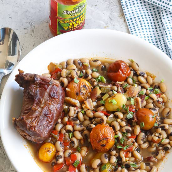 Black-eyed Pea Soup - Recipe photo by foodfidelity
