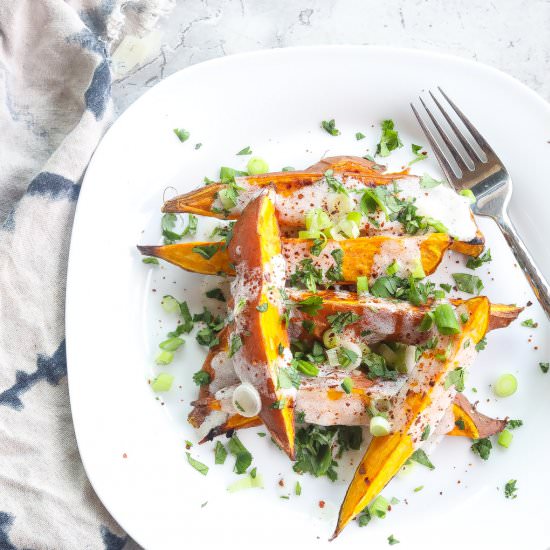 Roasted Sweet Potatoes - Recipe photo by foodfidelity