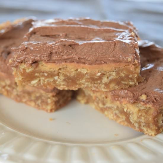 Peanut Butter Bars - Recipe photo by rchlnielsen
