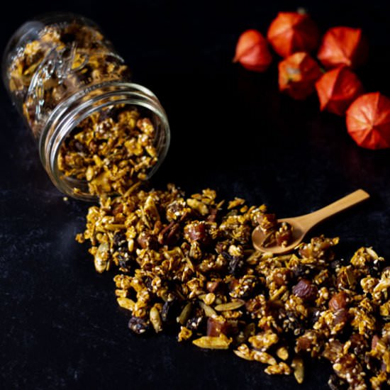 Heart Healthy Pumpkin Granola - Recipe photo by LauraY