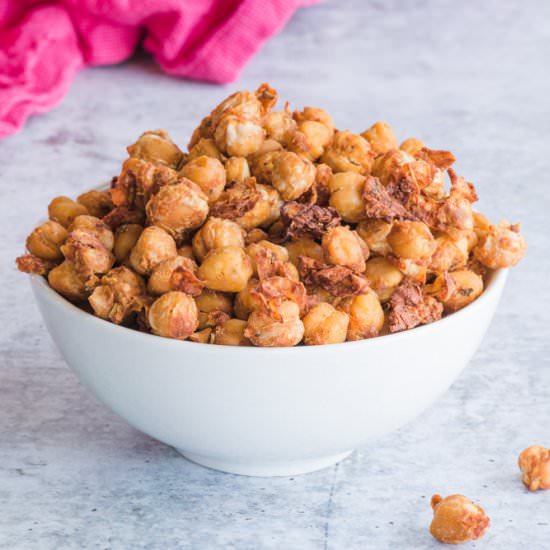 Oven Roasted Garbanzo Bean Snacks - Recipe photo by cleanfooddirtygirl