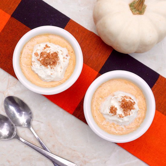 Pumpkin Panna Cotta - Recipe photo by anothertablespoon