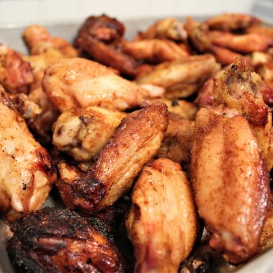 Smoked Wings - Recipe photo by thetailgatefoodie