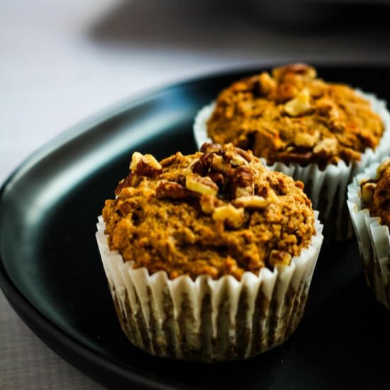 Banana Carrot Muffins - Recipe photo by keepingthepeas