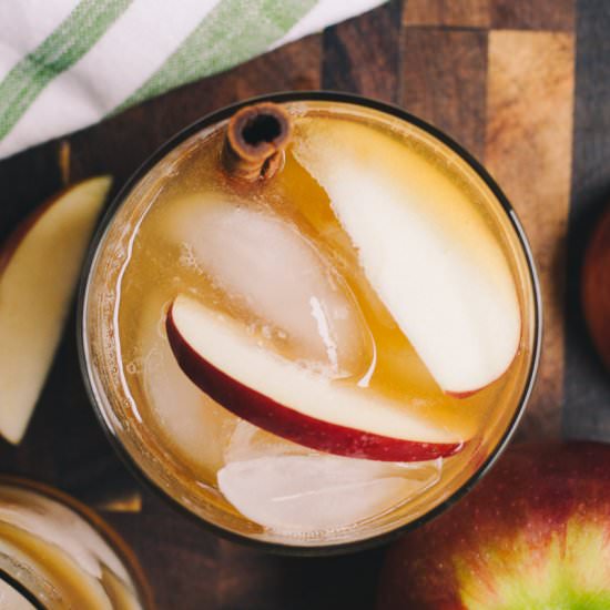 Apple Cinnamon Whiskey Sour - Recipe photo by afullliving