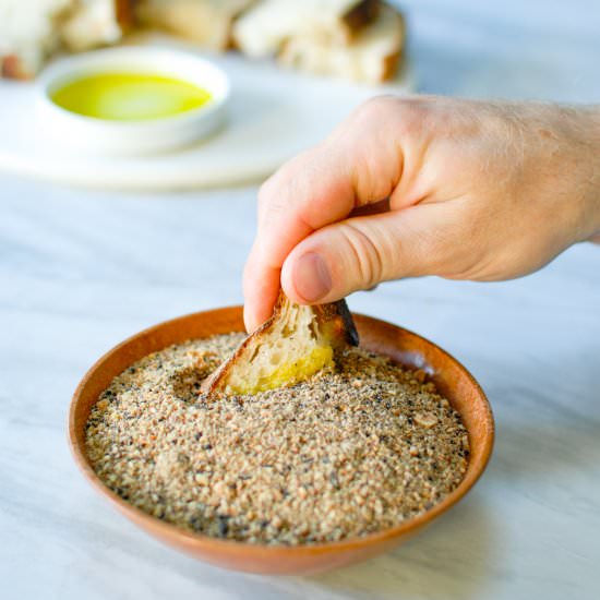 Hazelnut Dukkah - Recipe photo by Willamettetransplant