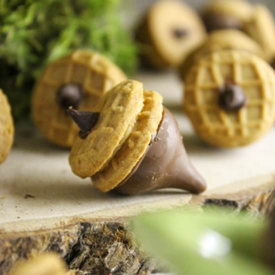 Acorn Kisses Treats - Recipe photo by bakingyouhappier