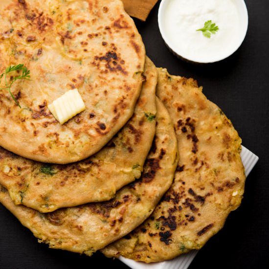 Paneer Parantha - Recipe photo by Mistress Ghee