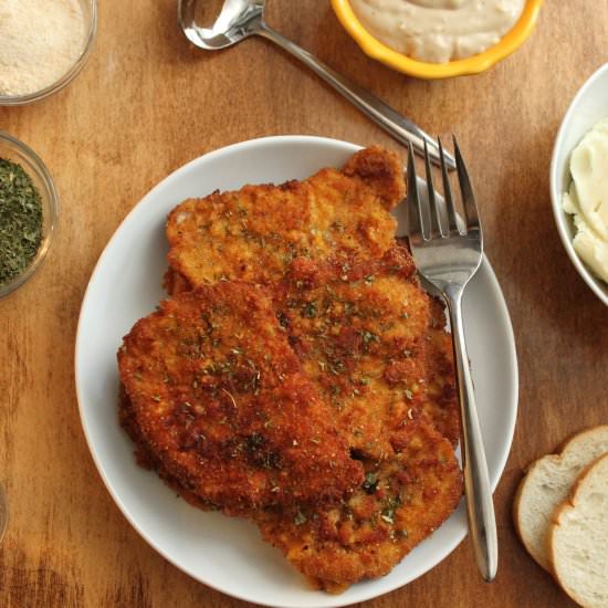 Pork Schnitzel - Recipe photo by SimplyHappenings