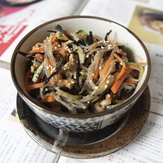 Hijiki Salad - Recipe photo by foodmakesmehappy