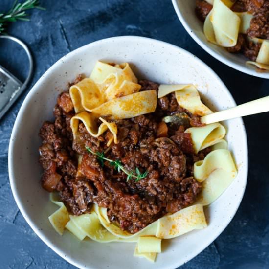 Lamb Ragu with Pappardelle - Recipe photo by The Home Cooks Kitchen