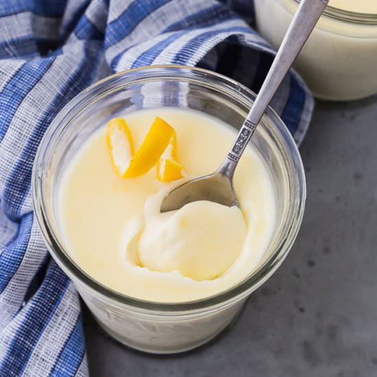 Lemon Pudding - Recipe photo by rachelcooksblog