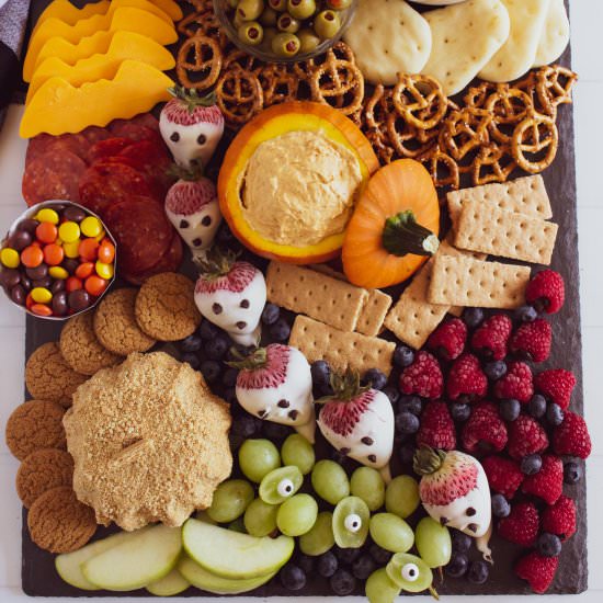 Halloween Appetizer Snack Board - Recipe photo by familyfreshmeals