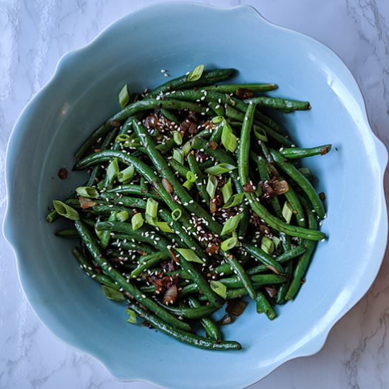 Asian Green Beans - Recipe photo by homebodyeats