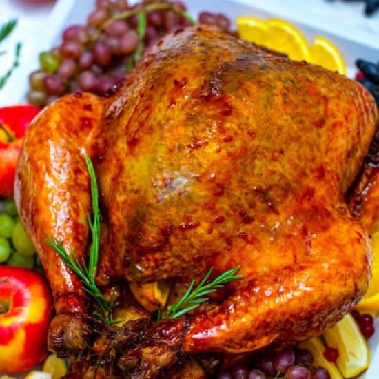Oven Roasted Turkey - Recipe photo by peasandpeonies