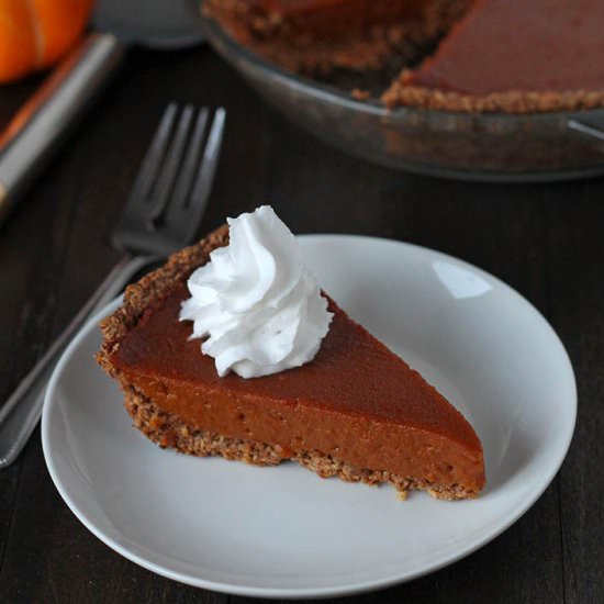 Vegan Sweet Potato Pie - Recipe photo by Delightful Adventures