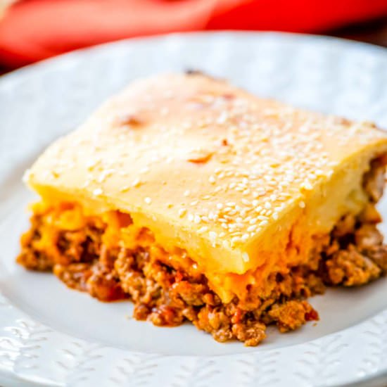 Sloppy Joe Casserole - Recipe photo by julieseatsandtreats