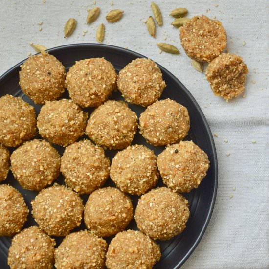 CHURMA LADOO - Recipe photo by myvegetarianroots