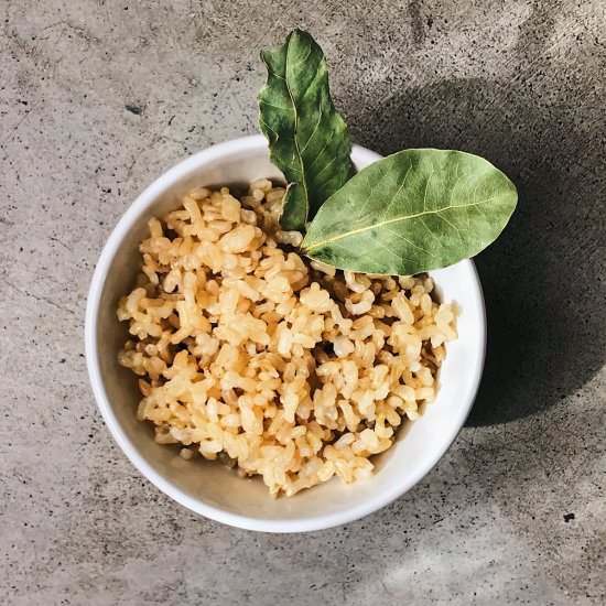 INTEGRAL RICE IN THE QUICK POT - Recipe photo by deliciousspanishfood