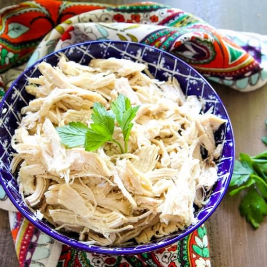 Instant Pot Shredded Chicken - Recipe photo by momadvice