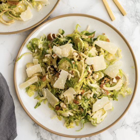 Brussels Sprouts and Apple Salad - Recipe photo by Inspiralized